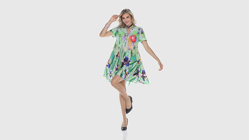 Garden Melody Print Dress