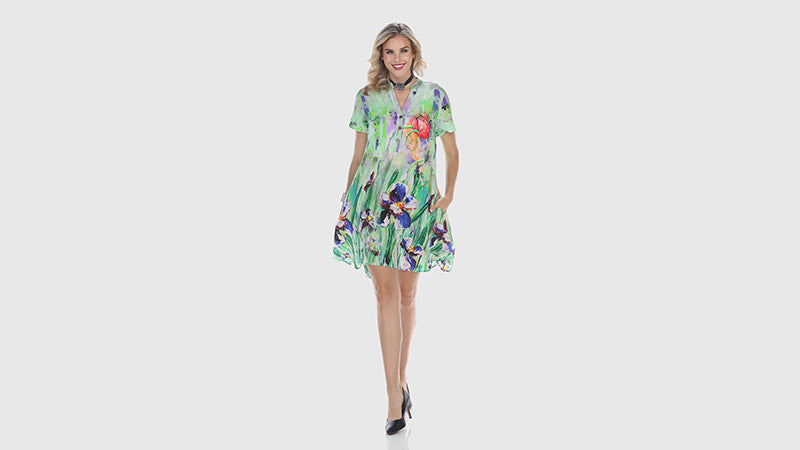 Garden Melody Print Dress