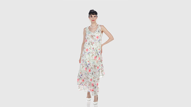 Wildflower Breeze Layered Maxi Dress